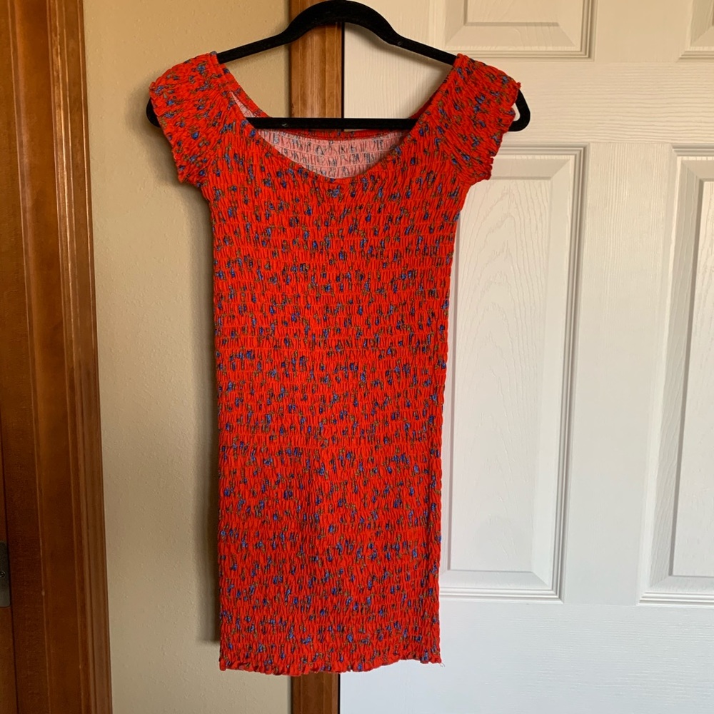 Floral mini dress